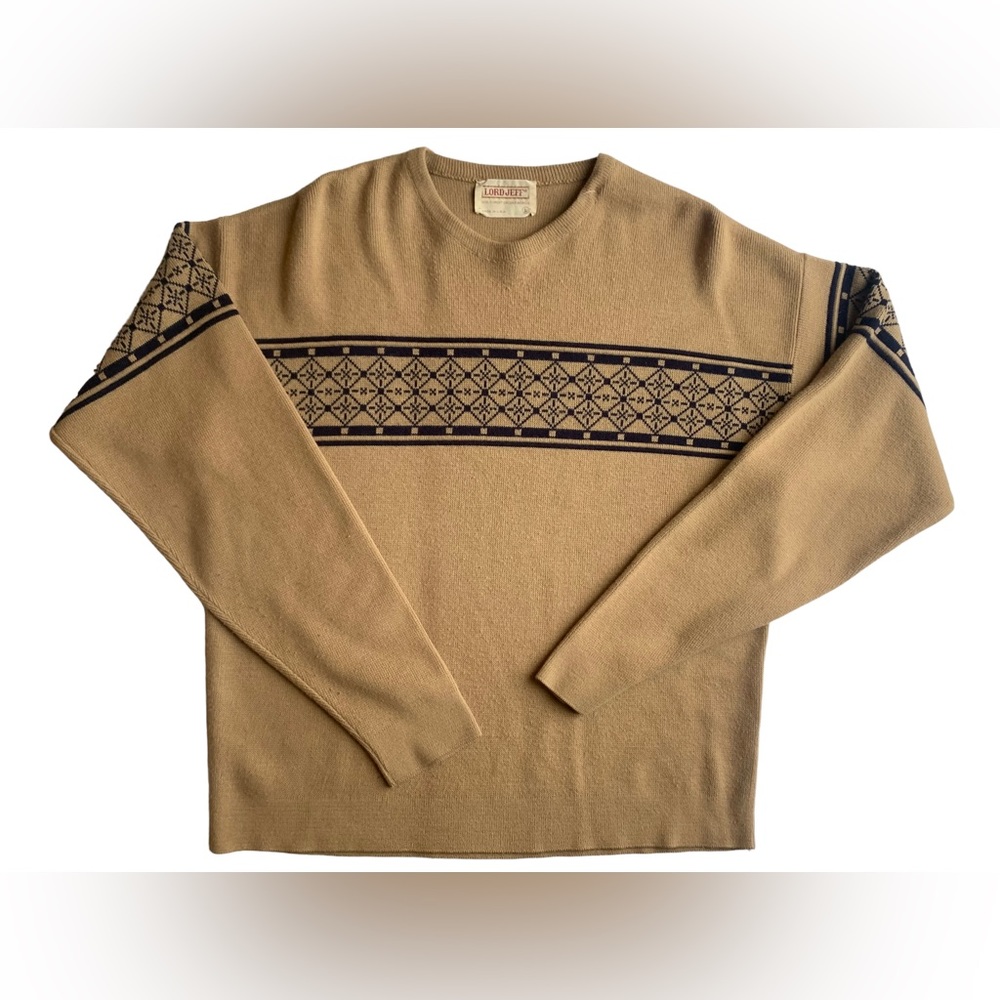 Lord Jeff Vintage Sweater Size Large 90s Grunge Kurt Cobain Quick Ship